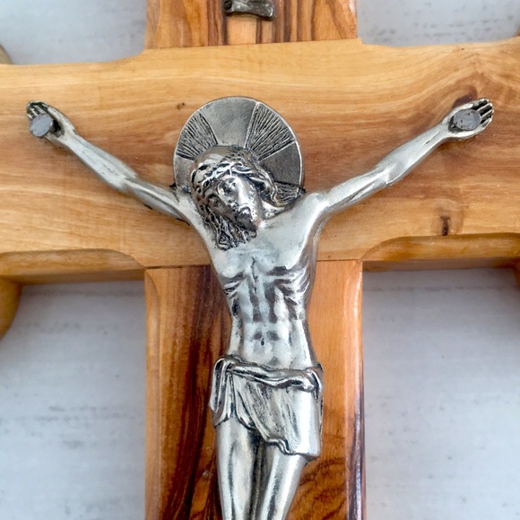 ONE-OF-A-KIND OLIVEWOOD CROSS FROM BETHLEHEM! 🙏* - Picture 10 of 17